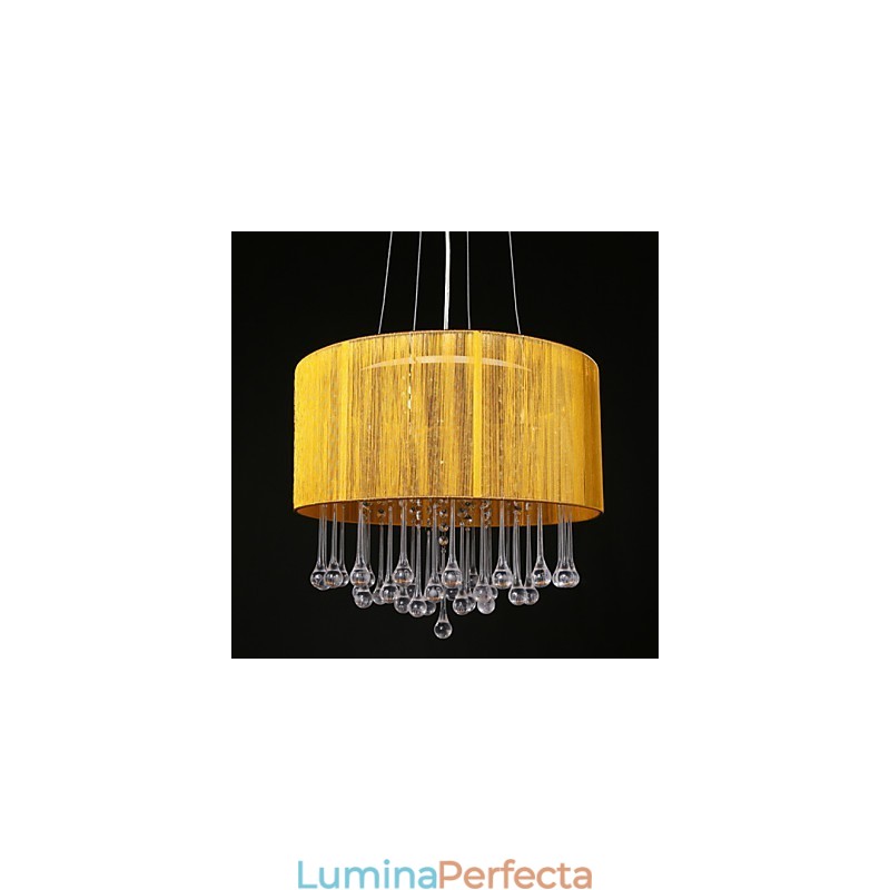 Pandantiv Toba Modern 4 Lumini Abajur Derulat Candelabru Cristal Candelabru Design Modern Minimalist