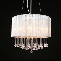 Pandantiv Toba Modern 4 Lumini Abajur Derulat Candelabru Cristal Candelabru Design Modern Minimalist