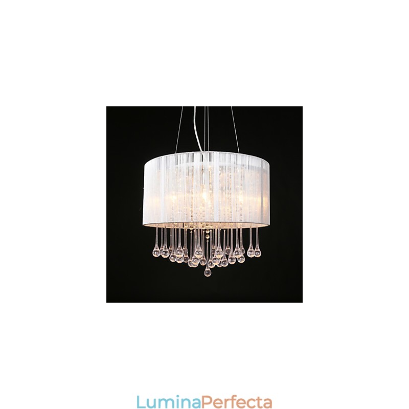 Pandantiv Toba Modern 4 Lumini Abajur Derulat Candelabru Cristal Candelabru Design Modern Minimalist