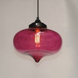 Pandantiv Bubble Design 1 lumină cu abajur transparent