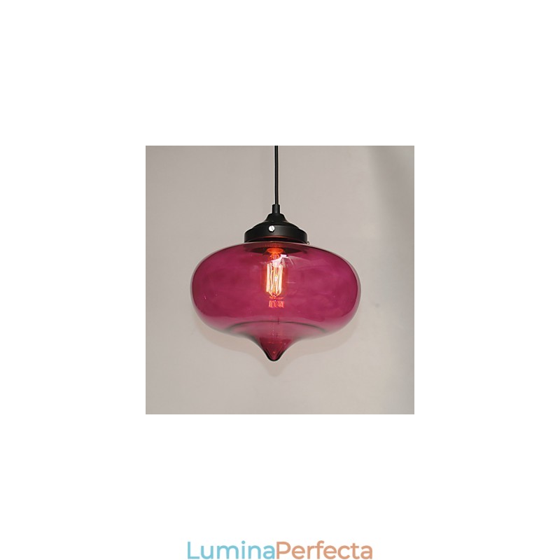 Pandantiv Bubble Design 1 lumină cu abajur transparent