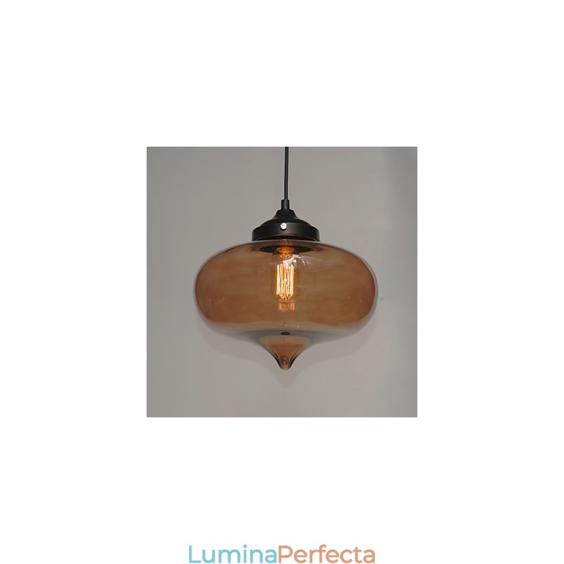 Pandantiv Bubble Design 1 lumină cu abajur transparent