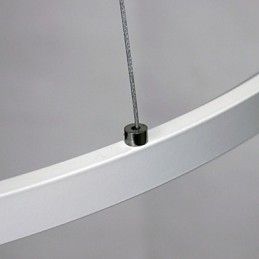 Lampă suspendată reglabilă Inel cu design modern