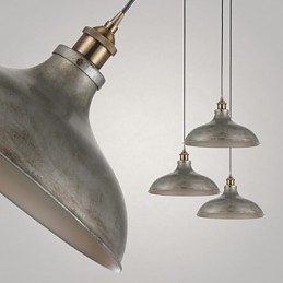 1 Lumini Lămpi de suspendare Antique Vintage Style Industrie Stil Fier MetalsDrop Light