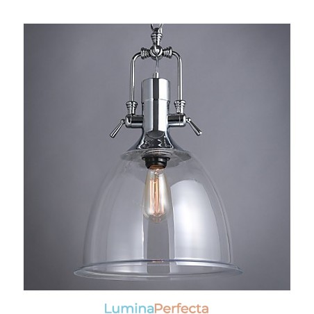 Lampă suspendată din sticlă, stil mini modern și contemporan