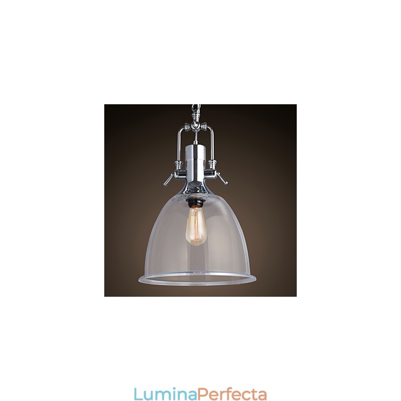 Lampă suspendată din sticlă, stil mini modern și contemporan