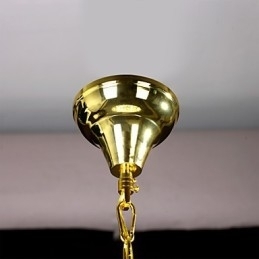 Candelabru de lux în stil european cu 6 lumini, în formă de coroană