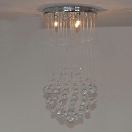 Montaj încastrat din metal cromat tradițional clasic