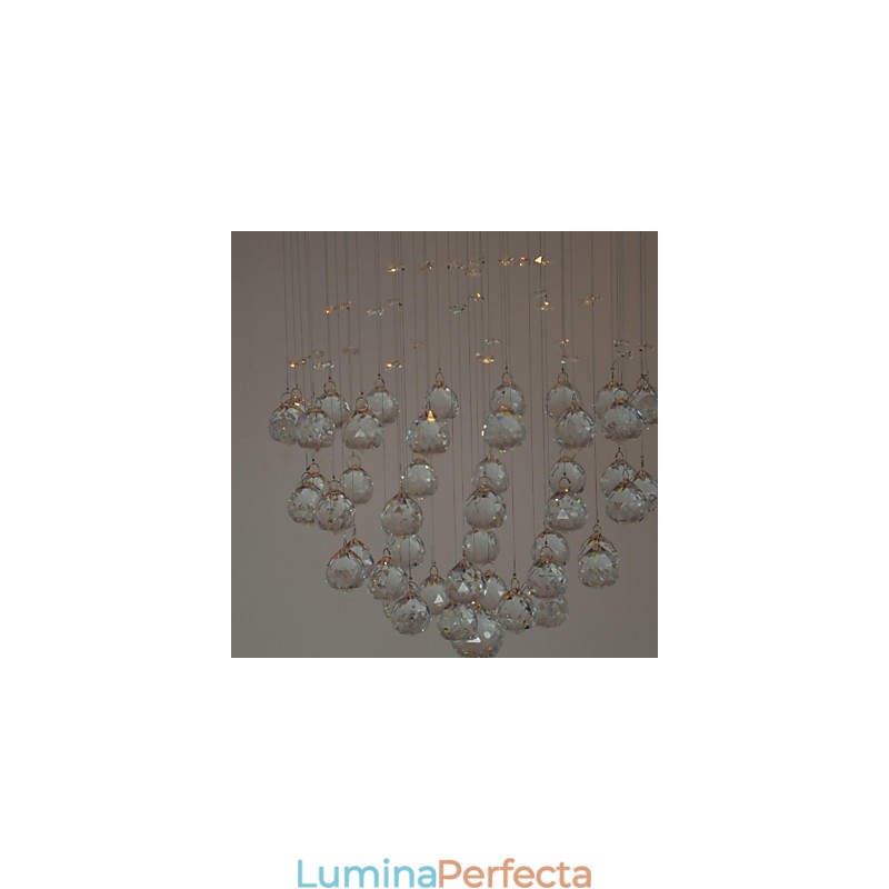 Montaj încastrat din metal cromat tradițional clasic