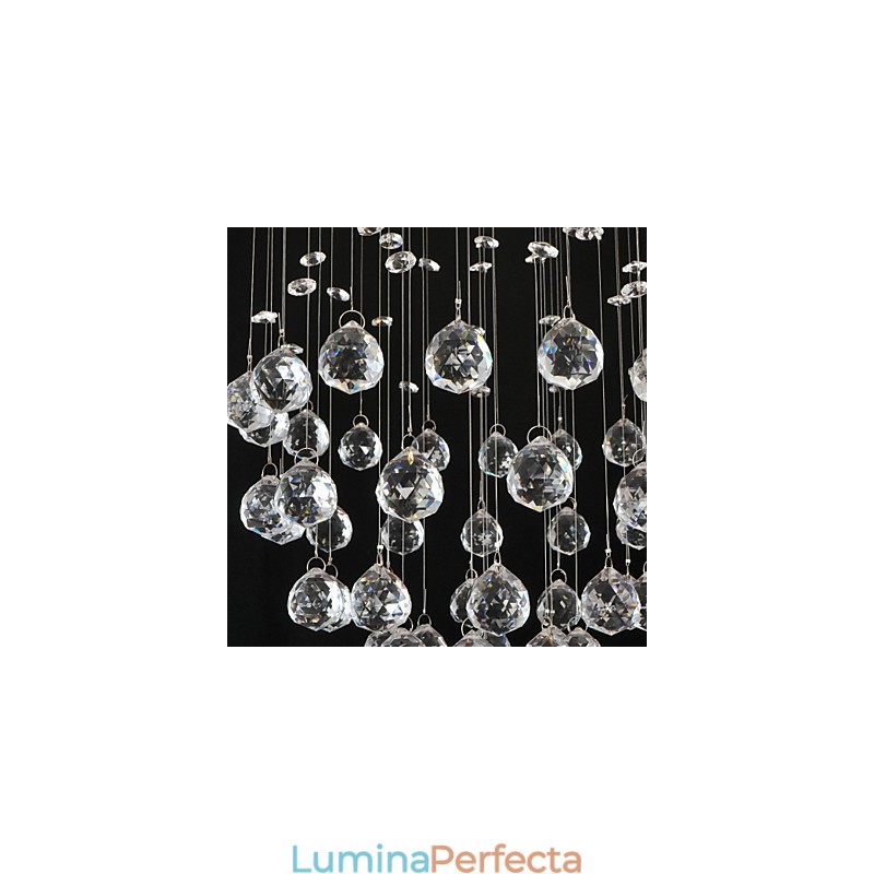 Montaj încastrat din metal cromat tradițional clasic