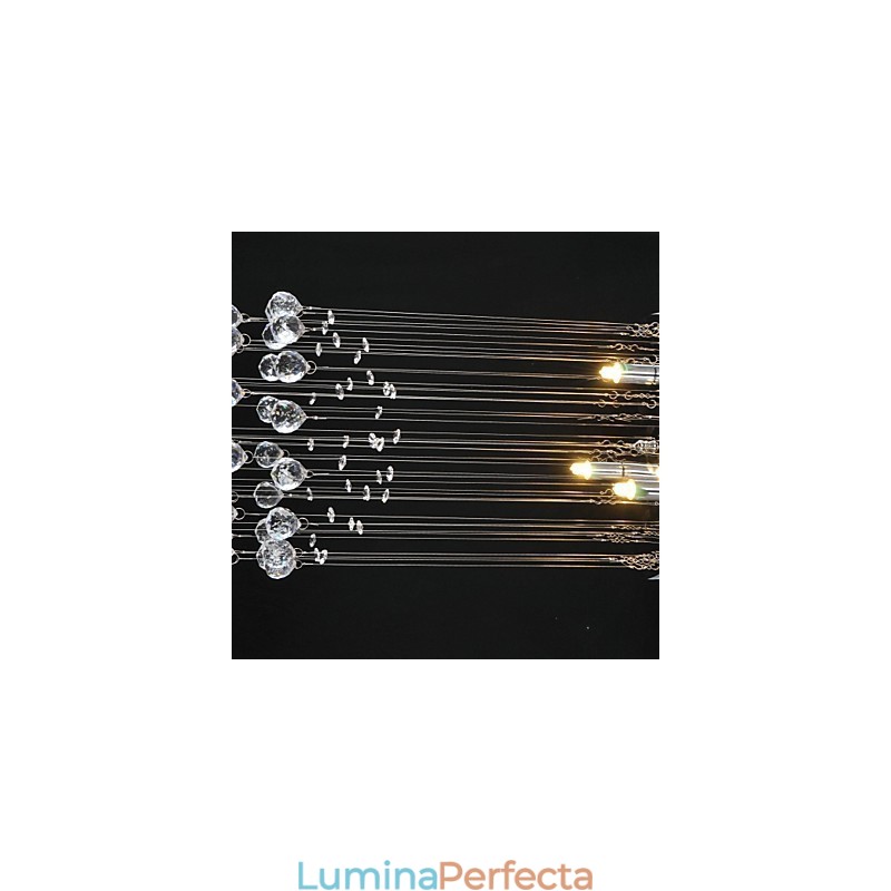 Montaj încastrat din metal cromat tradițional clasic