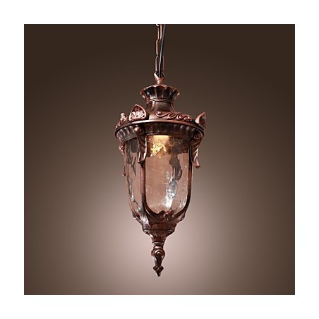 Lampă suspendată de inspirație antică cu 1 lumină Lampă suspendată de inspirație antică cu 1 lumină