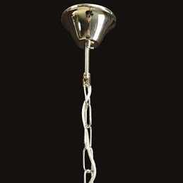 Candelabru modern contemporan din cristal cromat