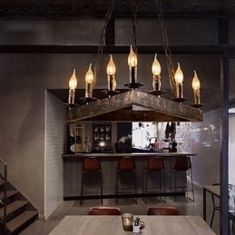 Plafoniere retro clasice din metal Lampe suspendate simple Lampă suspendată cafenea