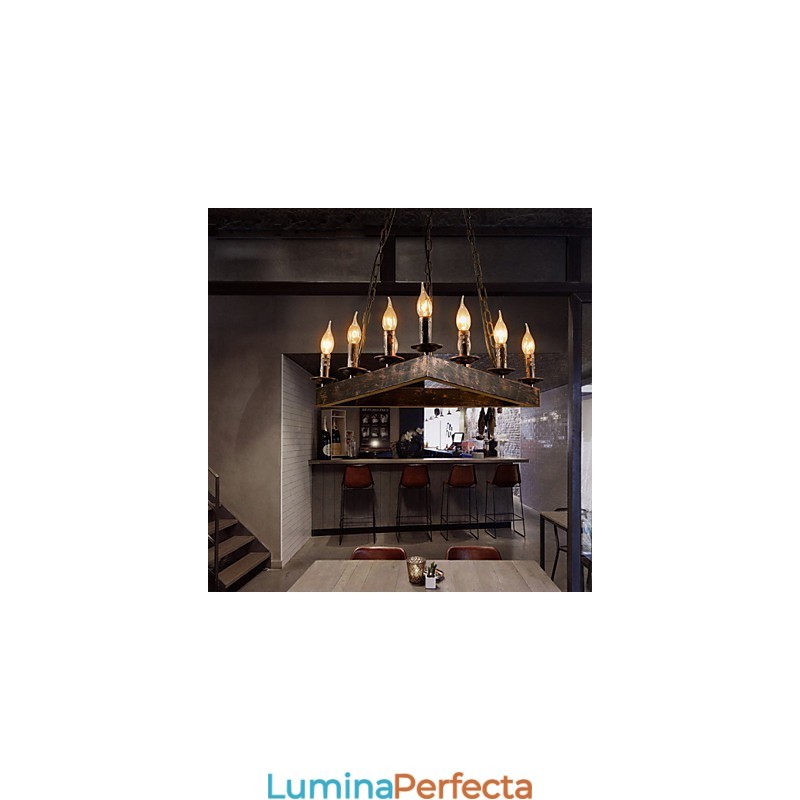 Plafoniere retro clasice din metal Lampe suspendate simple Lampă suspendată cafenea