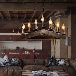 Plafoniere retro clasice din metal Lampe suspendate simple Lampă suspendată cafenea