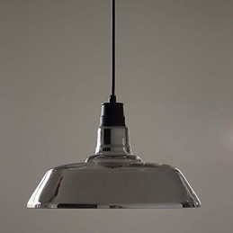 Lampă suspendată galvanizată de epocă Garage