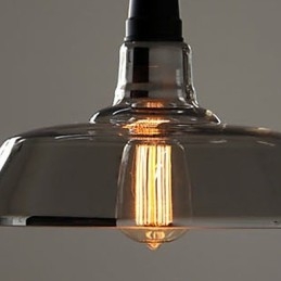 Lampă suspendată galvanizată de epocă Garage