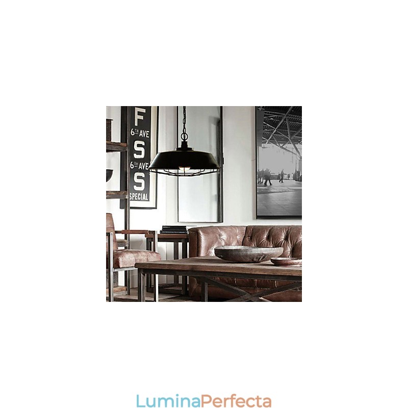 Țara din fier forjat care restaurează căile antice cu un singur cap Droplight Lampă