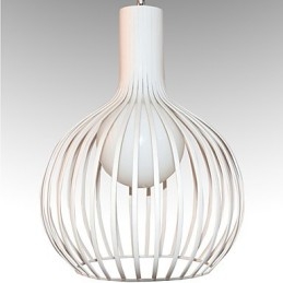 Candelabru american retro contractat din fier forjat Birdcage