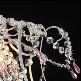 Pandantiv de cristal în stil european pentru grădină