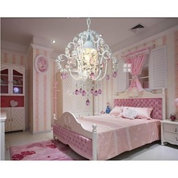 Pandantiv de cristal în stil european pentru grădină