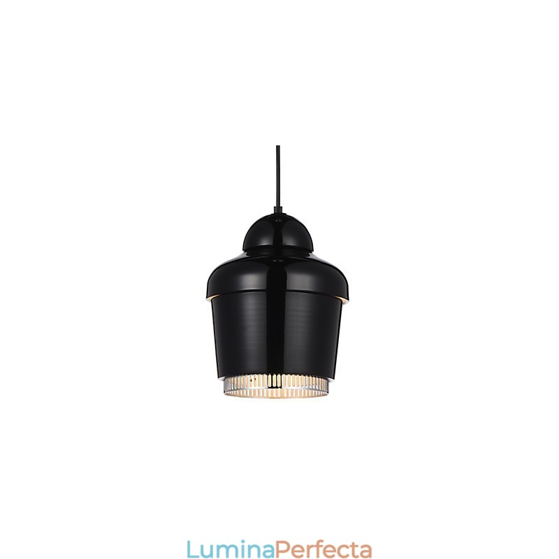 Lampă suspendată 1 lumină modernă simplitate auriu crom negru alb oțel carbon candelabru din metal