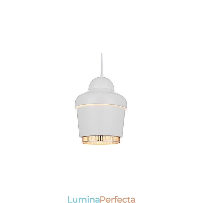 Lampă suspendată 1 lumină modernă simplitate auriu crom negru alb oțel carbon candelabru din metal