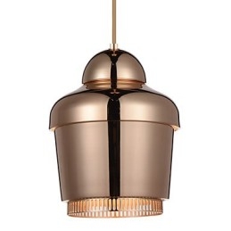 Lampă suspendată 1 lumină modernă simplitate auriu crom negru alb oțel carbon candelabru din metal
