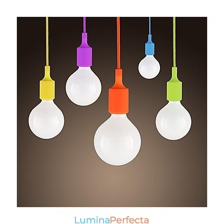 Mini pandantiv 1 lumină modern minimalist, silicon, bomboane, culori Mini pandantiv 1 lumină modern minimalist, silicon, bomboane, culori