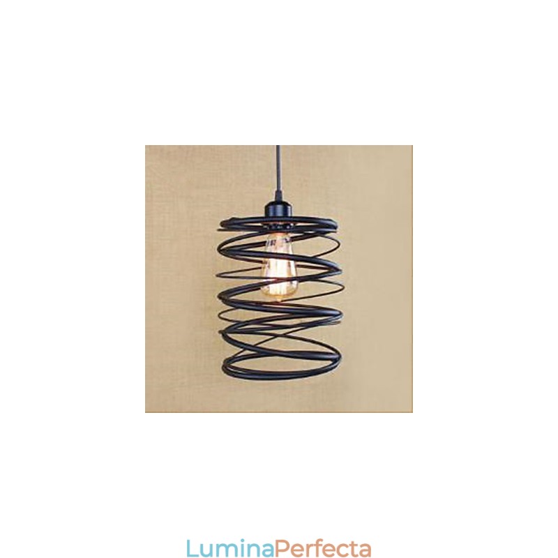 American Restauring Ancient Ways Plita din fier forjat Creativ Modern Un singur cap Droplight
