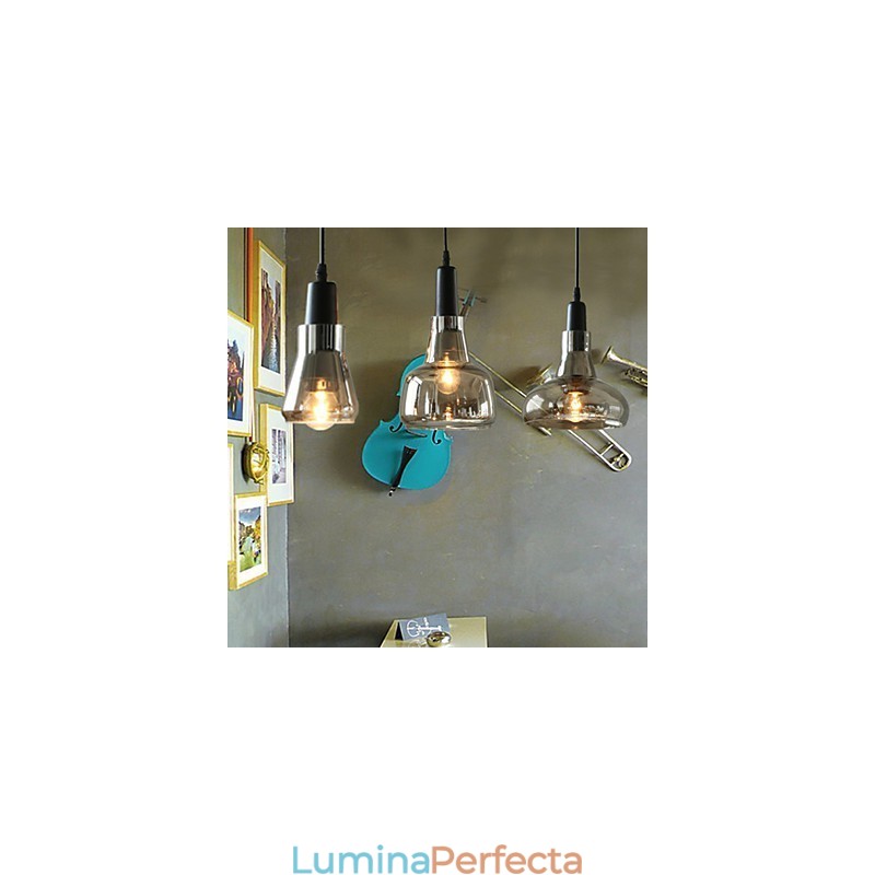 Candelabru din sticlă de decorare moda umbră contractată și contemporană