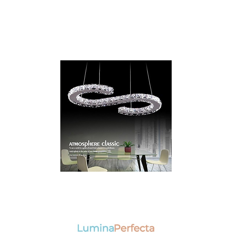 Model Lampă suspendată Lămpi moderne de cristal Iluminat Corpuri de iluminat de tavan de lux