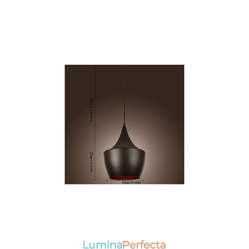 Lampă suspendată cu pictură modernă, contemporană, în stil retro, mini