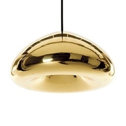 Lampă suspendată din metal cu pictură modernă contemporană