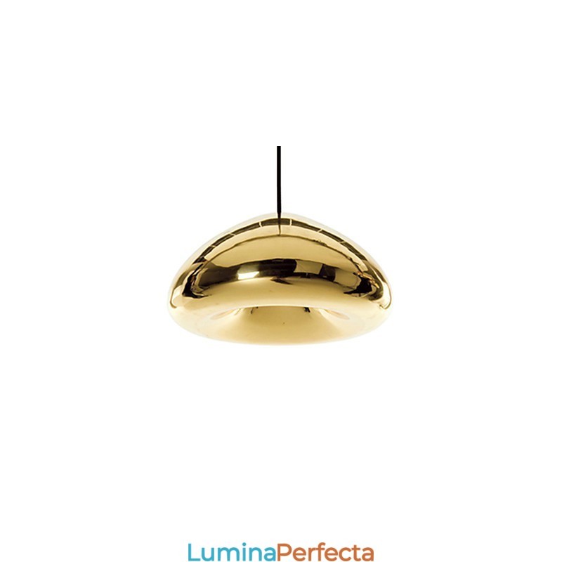Lampă suspendată din metal cu pictură modernă contemporană