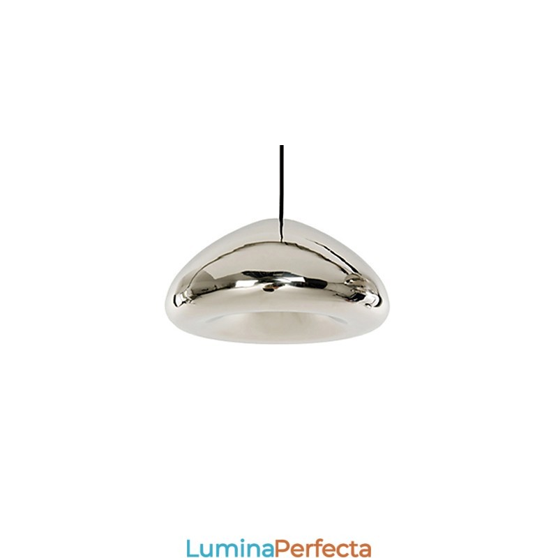 Lampă suspendată din metal cu pictură modernă contemporană