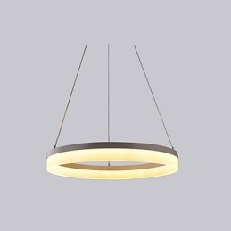 1 Inel 3 Inele Candelabru Art Deco 60cm Lumină Suspendată 36W