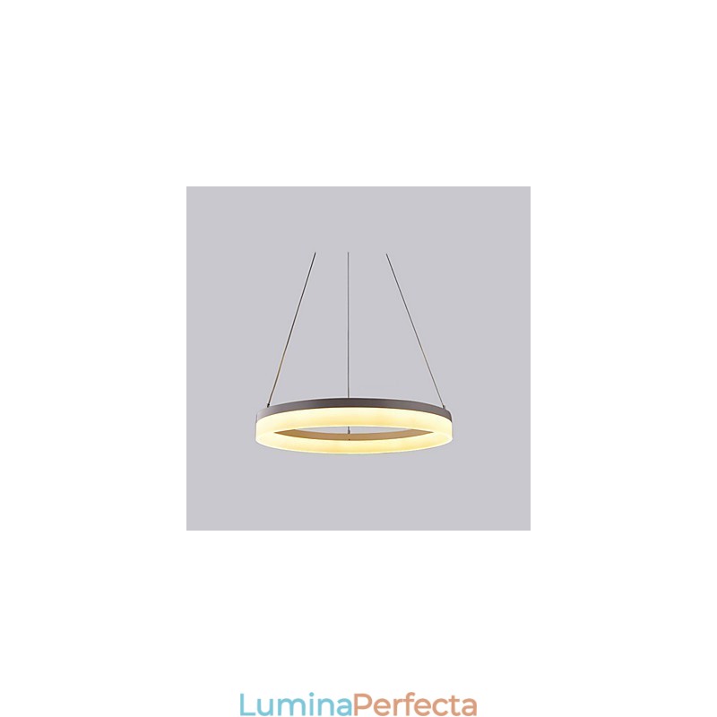 1 Inel 3 Inele Candelabru Art Deco 60cm Lumină Suspendată 36W