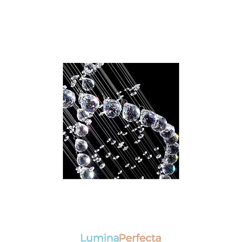 Modern Contemporan Tradițional Clasic Rustic Lodge Vintage Country Island Crystal Lampă suspendată din metal galvanizat