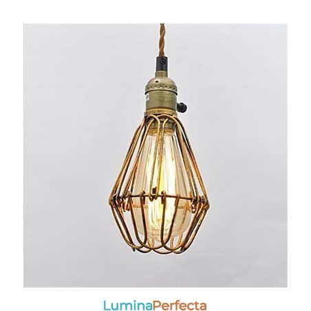 Țară americană Candelabru de fier lotus vintage cu un singur cap Țară americană Candelabru de fier lotus vintage cu un singur cap