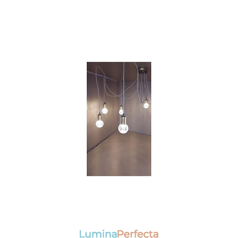 Tradițional Clasic Rustic Lodge Vintage Retro Lantern Drum Country Globe Mini Stil Pictură Pendant Sticlă