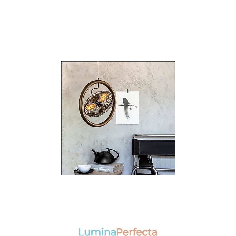 Lampă de vânt retro industrială, lampă suspendată în stil american