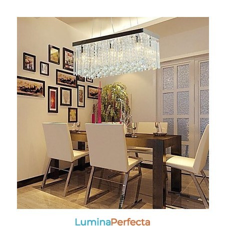 Candelabru de cristal modern contemporan Candelabru de cristal modern contemporan