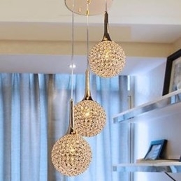 Candelabru de cristal modern
