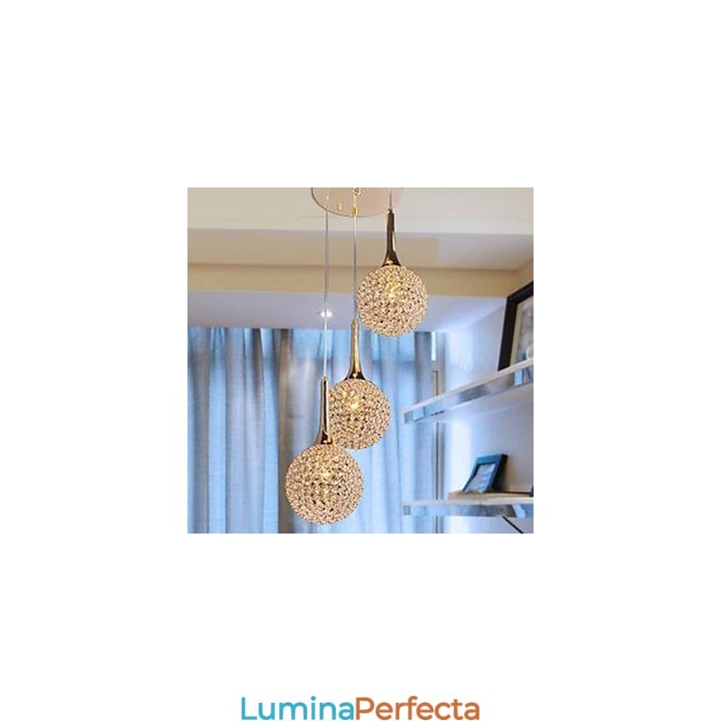 Candelabru de cristal modern