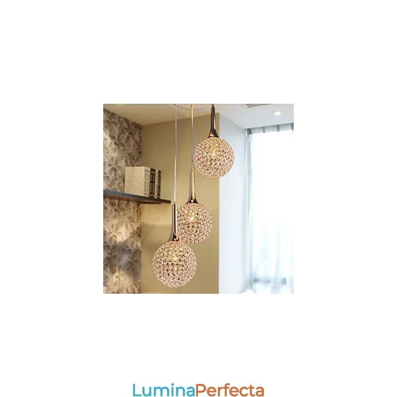 Candelabru de cristal modern