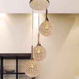 Candelabru de cristal modern