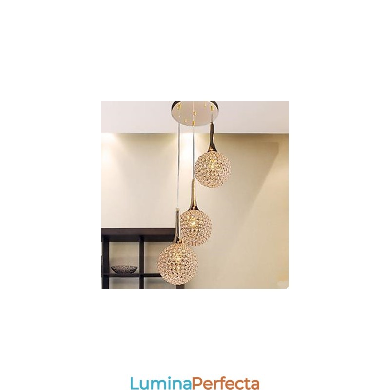 Candelabru de cristal modern
