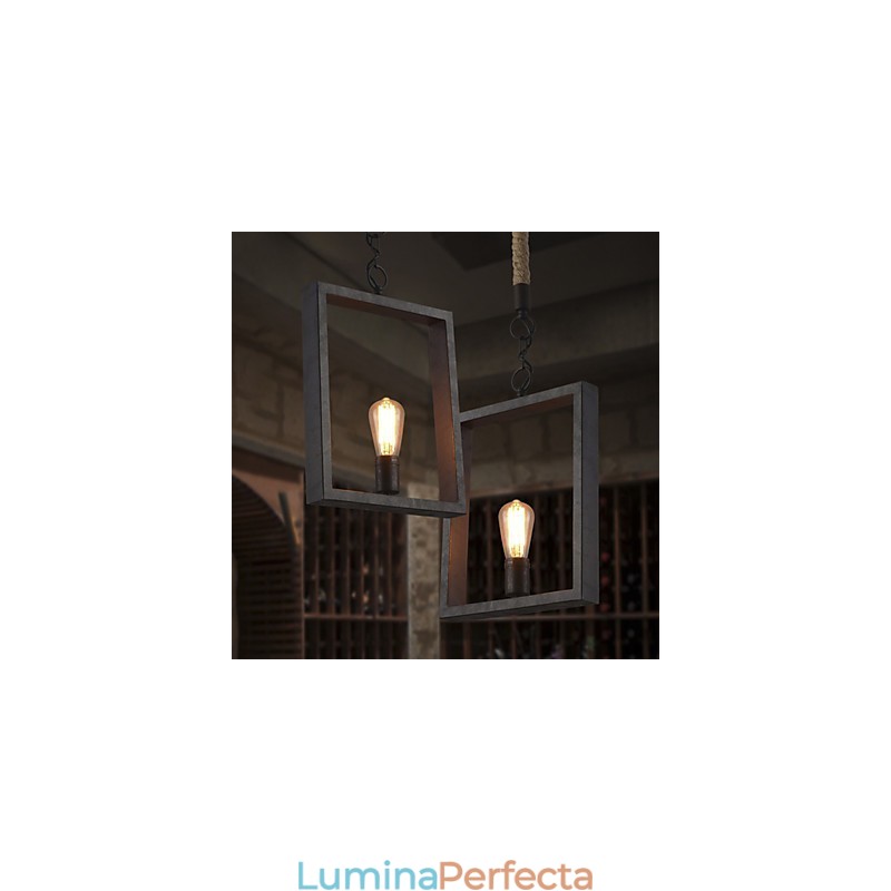 Pandantiv Rustic Lodge Vintage Retro Dininging Magazin Cumpărături Metal